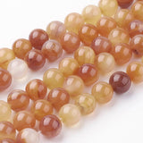 Carnelian Beads 6mm Round (Natural) 15-16" Strand
