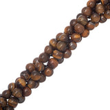 6mm Tiger Eye (Naturel) Perles 15-16" Brin