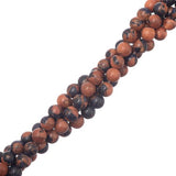 6mm Goldstone Fusion (Synthétique) Perles 15-16" Brin