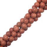 8mm Goldstone (Synthétique) Perles 15-16" Brin