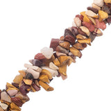 Mookaite (Naturel) Perle Chips 36" Strand
