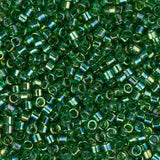 11/0 Delica Bead #0152 Tr Green AB 5.2g