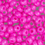 6/0 Perles de Rocailles Tchèques #1650V Rose Opaque 22g
