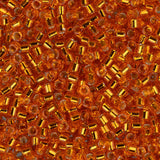 11/0 Delica Bead #0045 Silver Lined Orange 5.2g