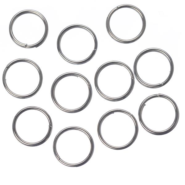 Jump Rings | Gold Filled | 6.25mm | Double Split Ring | 10 pieces