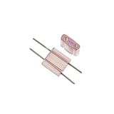 Perles de tila japonais 5x5mm améthyste clair AB 5.2g