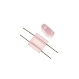 Perles de tila japonais 5x5mm Rosaline clair transparent 5.2g