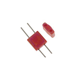 Perles Tila Japonaises 5x5mm Rouge Mat AB 5.2g