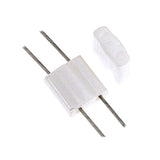 Perles de tila japonaises 5x5mm blanc nacré AB 5.2g