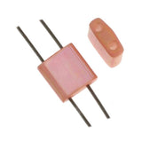 Perles Tila Japonaises 5x5mm Pêche AB 5.2g