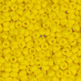 11/0 Miyuki Seed Beads #0404 Opaque Yellow 22g