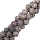 Mapstone Beads 10mm Round (Natural) 15-16" Strand