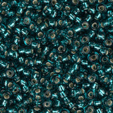 11/0 Miyuki Rocailles #30 Silver Lined Dark Teal 24g