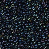 15/0 Miyuki Seed Beads #0452 Metallic Blue Iris 22g
