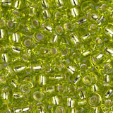 8/0 Miyuki Seed Beads #0014 Silver Lined Chartreuse 22g