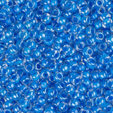 11/0 Czech Seed Beads #34992 Colour Lined Blue 23g