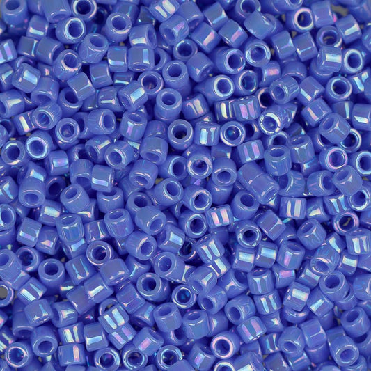 11/0 Delica Bead #0167 Opaque Light Sapphire AB 5.2g