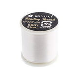 Fil Miyuki Beading Blanc 50m
