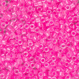 11/0 Perle Delica #2036 Néon Lumineux Rose Clair 5.2g