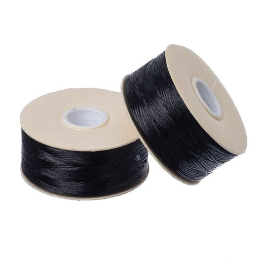 Nymo Beading Thread B Black 65yd Bobbin