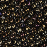 8/0 Miyuki Seed Beads #0458 Metallic Brown Iris 22g