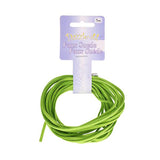 Faux Suede 3mm Lace 5m Green