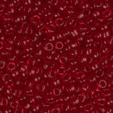 11/0 Miyuki Seed Beads #0141 Transparent Ruby 22g