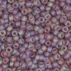 11/0 Miyuki Seed Beads #0142FR Amethyst AB Matte 22g