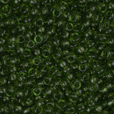 11/0 Perles Miyuki Rocailles #0158 Olive Transparente 22g
