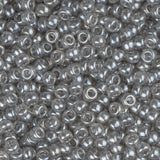 11/0 Perles Miyuki Rocailles #0368 Gris Argent Lustre 22g