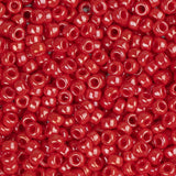 11/0 Perles Miyuki Rocailles #0426 Lustre Rouge Opaque 22g