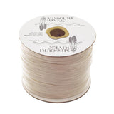 Bobine de 244 m à franges châle plat écru