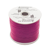 Bobine de 244 m à franges châle marron plat