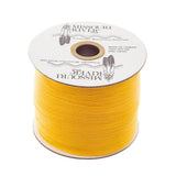 Bobine plate de 244 m de frange de châle de verge d'or