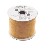 Bobine de 244 m à franges châle brun plat