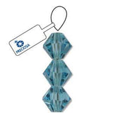 3mm Aqua Preciosa Toupie 5" Brin