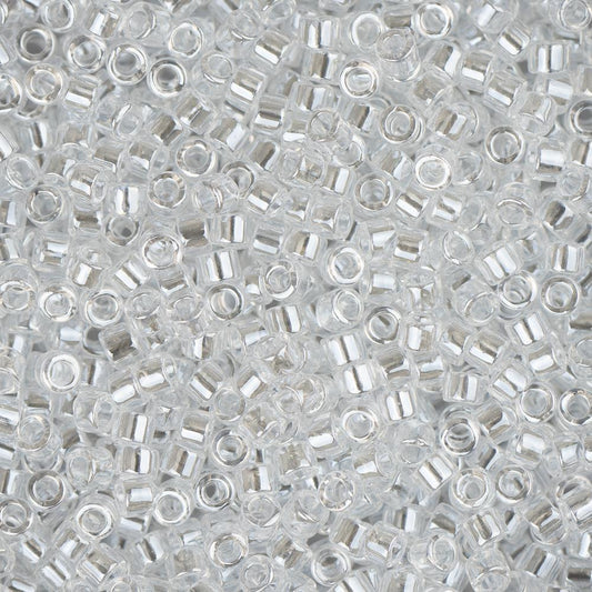 11/0 Delica Bead #0050 Crystal Luster 5.2g