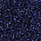 11/0 Delica Bead #0183 Silver Lined Cobalt Blue 5.2g