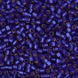 Perle Delica 11/0 #0696 Bleu Violet Foncé Semi-Mat 5.2g