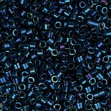 11/0 Delica Bead #1005 Royal Purple AB Metallic Gold Luster 5.2g