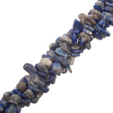 Lapis Lazuli (Naturel) Perles Chips 31.5" Strand