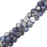 8mm Sodalite (Naturel) Perles 15-16" Brin