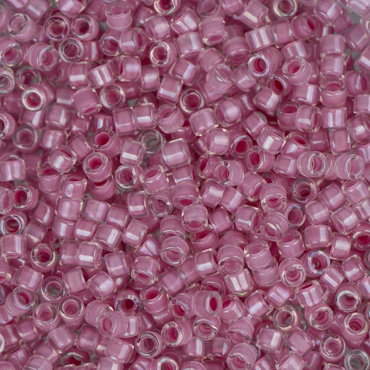 11/0 Delica Bead #0072 Pale Lilac AB Lined 5.2g