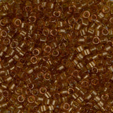 11/0 Delica Bead #0118 Yellow Saffron Tr Gold Luster 5.2g