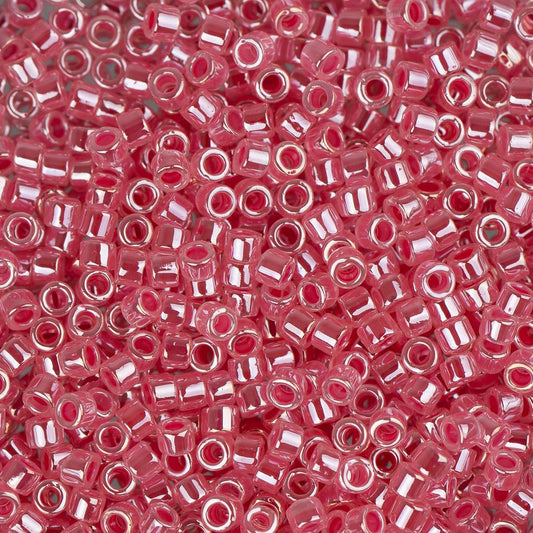 11/0 Perle Delica #0236 Cristal Rose Ceylan Doublé 5.2g