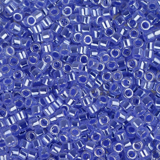 11/0 Perle Delica #0240 Cristal Clair Saphir Ceylan Doublé 5.2g