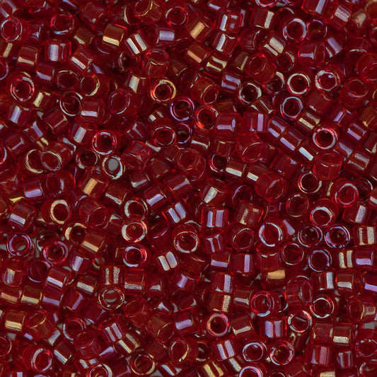 11/0 Perle Delica #0295 Ligné Rouge 5.2g