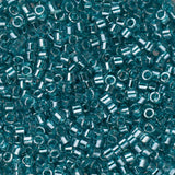11/0 Perle Delica #1228 Teal Caribbean Transparent Lustre 5.2g