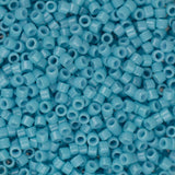 Perle Delica 11/0 #2128 Duracoat Opaque Aqua 5.2g