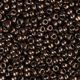 11/0 Perles Miyuki #0461 Chocolat Métallique Mat 22g